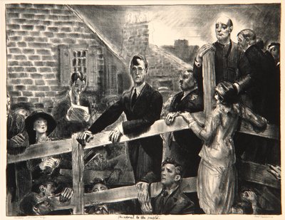 The Appeal to the People by George Wesley Bellows